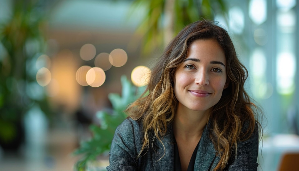 smiling young woman enjoying benefits of spirulina for women